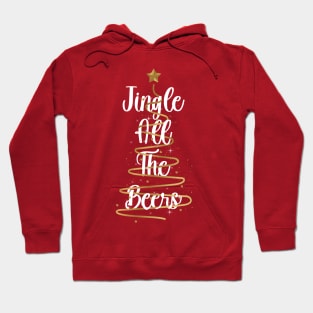 Jingle All The Beers - Merry Christmas - Christmas Sweater Hoodie